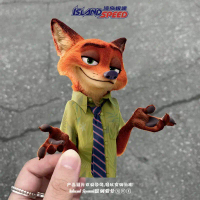 Nhãn dán xe Nick Fox Zootopia, nhãn dán trang trí cửa sổ xe hoạt hình dễ thương của Disney
