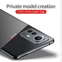 For Xiaomi 12T Hard PC Shockproof Cover Lightweight Ultra Slim Matte Case For XIAOMI Mi12 Mi 12X 12 12T Pro 5G Covers