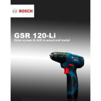 博世 GSR 120-LI   2.0Ah電池  電鑽  起子機 - 原廠保固