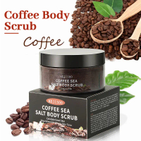Body Scrub Coffee Moisturizing Cleansing Deep Exfoliating Sea Salt Starch Scrub Exfoliating Body Scr