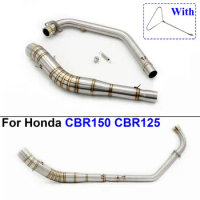 NEW For Honda CBR150 CBR125 CBR125R CB125R CBR150R CB150R 2010-2022 Motorcycle Exhaust Modified Middle Front Link Pipe Connect