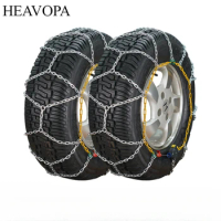 Universal snow chains for off-road SUV tires are applicable to 225/75R15 215/70R16 215/75R16 225/70R