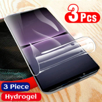 3 PCS Hydrogel Film For Sony Xperia 1 10 IV Screen Protector Soft TPU Cover For Xperia 1 5 10 II III IV Protective Film