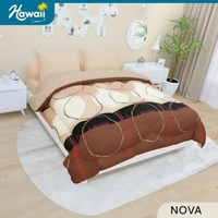 Bedcover Hawaii Flat Ukuran King 180x200 My Love Group BC - Nova