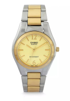 Casio Casio Jam Tangan Pria - Silver Gold - Stainless Steel - MTP-1253SG-9ADF