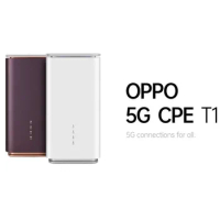 OPPO T1 5G NSA+SA 5G NR n1/3/7/8/28/n38/40/41/77/78/79 4G LTE Cat20:Band1/3/5/7/8/20/28/32/34/38/39/40/41/42 X55 Chip CPE Router