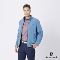 Pierre Cardin皮爾卡登 男款 都會休閒立領薄夾克外套-藍色 (5215664-36)