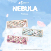 Cidoo Nebula Mechanical Keyboard Kit 2.4g/type-c/bt Tri Mode Customization 65 With Rgb Computer Accessories Keyboard Girls Gifts