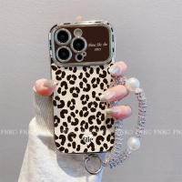 Casing HP Untuk iPhone 16 pro max 11 12 13 14 15 pro xs XR 7+ 8+ Xs Max Casing dengan Desain Leopard