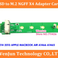 SSD to M.2 NGFF X4 adapter card for 2013 2014 2015 apple MacBook Air A1465 A1466 MacBook Pro A1502 A1398 Mac Pro ME253 MD878 SSD