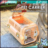 COD Pet Carrier Cat Carrier Portable Travel Box Cat Dog Carrier Box Pet Cage Sangkar Kucing