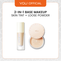 YOU Cloud Touch 2in1 Best Seller Series Paket Makeup Set 2pcs Skin Tint Loose Powder Bedak Tabur Fou