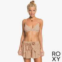 【ROXY】女款 女泳裝 海灘褲 LEMON CHILL SHORT STRIPPY(咖啡色)