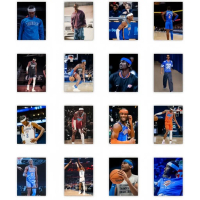 Hình dán ảnh, 40-103 chiếc, Kích thước Kevin Durant, Shai Gilgeous-Alexander và Cristiano Ronaldo, V