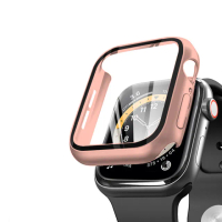 【HH】Apple Watch Series 9/8/7 -41mm-玫瑰金-鋼化玻璃手錶殼系列(GPN-APWS841-PCGD)