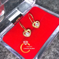 Anting Desi Love Permata Emas Muda 1 Gram _perhiasan wanita