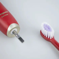 Philips Sonicare Toothbrush HX2491/02 Sonic electric brush for adult replacement head Red