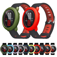 Soft Cases For Amazfit Pace Silicone Frame Watch Shell Protective For Smart Watch Huami Cover Amazfit Pace Smart Accessor