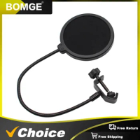BOMGE MIS-04 Metal pop filter universal microphone windshield studio recording condenser microphone suitable