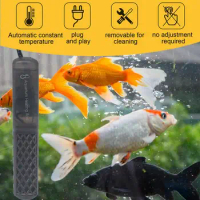 Aquarium Heater Temperature Control Mini durable Fish Tank Heating Rod Aquarium Accessories For Fresh Salt Water Pet Supplies