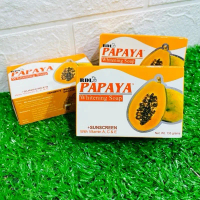 RDL Sabun Papaya Whitening Soap 135G dengan Sunscreen dan Vitamin A C & E untuk Kulit Lebih Cerah