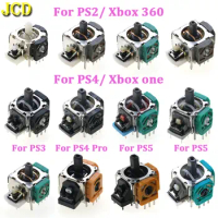 JCD 2PCS For Xbox One 360 Controller 3D Analog Joystick Grip Stick Sensor Module Potentiometer For PS5 PS2 PS3 PS4 Pro Gamepad