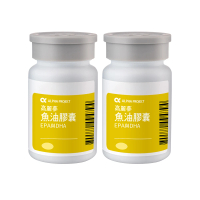 正官庄 高麗蔘高濃度rTG魚油膠囊 2盒組 (60顆/盒)-獨家 韓國製造進口 迷你膠囊 EPA DHA Omega