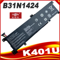 New B31N1424 11.4V 48Wh Laptop Battery For ASUS A400U A401L K401L K401U B5010 500 200 K401LB5010 K401LB5500 K401LB5200