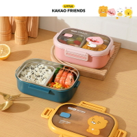 ⭐ KAKAO 便當盒 304 不鏽鋼 分格便當盒 食品級 便攜餐盒 RYAN 萊恩 APEACH 桃子