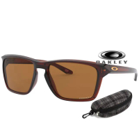 【Oakley】奧克利 SYLAS 色控科技 輕包覆太陽眼鏡 OO9448 02 透咖啡框PRIZM鏡片 公司貨