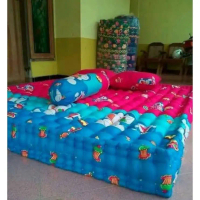 KAIN KASUR KAPUK/URUNG KASUR KAPUK/KULIT KASUR/MOTIF BUNGA DAN KARTUN/TERMURAH Guling Bantal