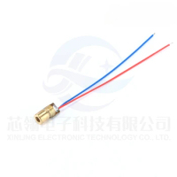 3V 5V laser head diode red dot laser module semiconductor laser tube 6MM outer diameter