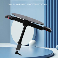 Professional Desktop 360° Panoramic Rotating Shooting Platform Live Video Base Round Turntable Studio Photo Booth