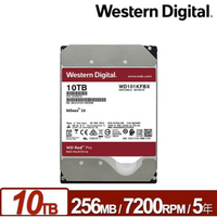 【現貨】全新公司貨 WD 紅標Pro 10TB 3.5吋NAS硬碟/7200轉 WD102KFBX