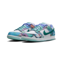 Futura Laboratories x Nike SB Dunk Low 白藍塗鴉 (30cm) 聯名款 休閒鞋 男鞋 HF6061-400