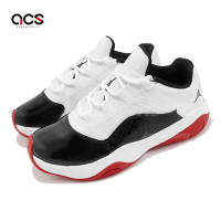 Nike 休閒鞋 Air Jordan 11 CMFT Low GS 大童鞋 女鞋 白 黑 紅 喬丹  CZ0907-102