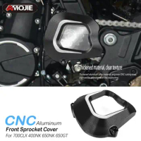 CNC Front Sprocket Cover Drive Shaft Cover Protector Chain Guaud Cover For CF MOTO CFMOTO 700CL-X 400NK 650NK 650GT CLX700