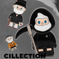 Farmer Bob Cillection Series Badge Blind Box Guess Bag Mystery Box Toys Doll Cute Anime Figure Desktop Ornaments Gift Collection