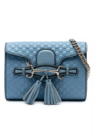 Gucci 二手 Gucci Mini Microguccissima Emily 斜背包