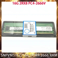 16GB DDR4 2666MHz RAM For DELL SNPVM51CC/16G 2RX8 PC4-2666V Server Memory Works Perfectly Fast Ship High Quality