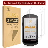 Mr.Shield [3-Pack] Screen Protector For Garmin Edge 1040/Edge 1040 Solar [Tempered Glass] [Japan Glass with 9H Hardness]
