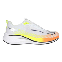 DIADORA 男回力避震慢跑鞋-E-運動 訓練 慢跑 寬楦 DA71596 白橘黑黃