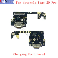 USB Charging Port Connector Board Flex Cable For Motorola Moto Edge 20 Pro Charging Connector Module Replacement Parts