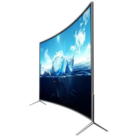 For 55 Inch Hot Sale New Product Curved Screen Led Tv Television 4k Smart Tv 55 Inch
