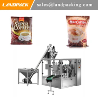 10g~2500g Coffee Powder Rotary Give Bag Packaging Machine
