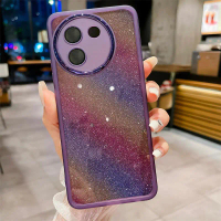Sarung Telefon Filem Lensa Warna Pelangi, Berkilauan, untuk VIVO V30e 5G, V30 Pro 5G, V29e 5G, V29 5