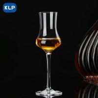 KLP Whiskey Tasting Glass Shot Glass Tulip Ocean Tasting Glass White Wine glass Tall Crystal glass Red wine Smelling glass