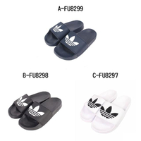 【adidas 愛迪達】男女 ADILETTE LITE 拖鞋 - A-FU8299藍 B-FU8298黑 C-FU8297白 D-FU9139粉 E-H05680粉白