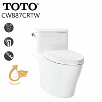 【TOTO東陶】龍捲噴射式 單體式馬桶-便座可選配(CW887CRTW)