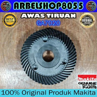 SPIRAL BEVEL GEAR 16 KECIL DAN SPIRAL BEVEL GEAR 53B BESAR GA7020 MAKITA ORIGINAL PART MAKITA 227489